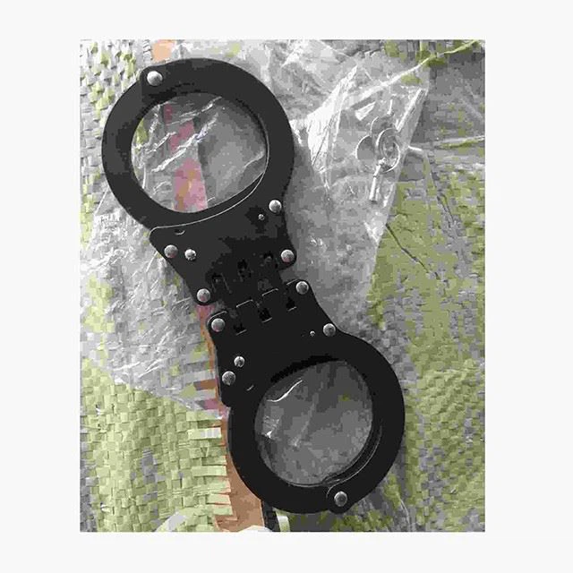 Police Eition Double Key Chain Handcuff